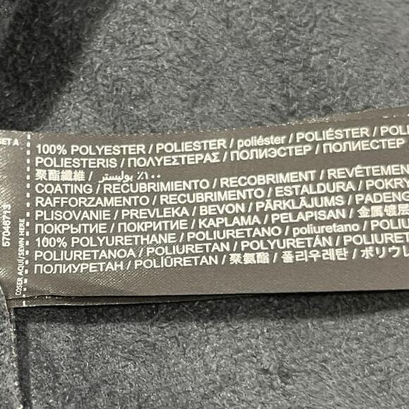 NEW MNG Black Faux Leather Vegan High Waist Pleated A Line Mini Skirt Size L - Picture 5 of 5